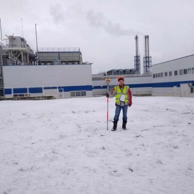 Топосъемка для реконструкции водопровода Данон